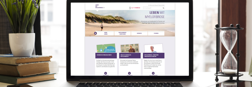 leben-mit-myelofibrose.de: Patienten-Webseite zur Myelofibrose